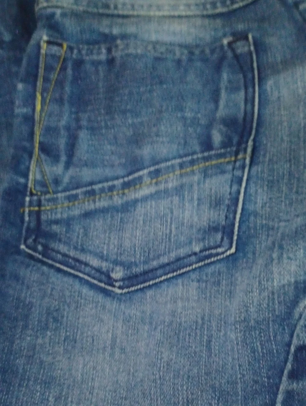 H&M Dark Blue Slim Straight Jeans Boys Sz7-8